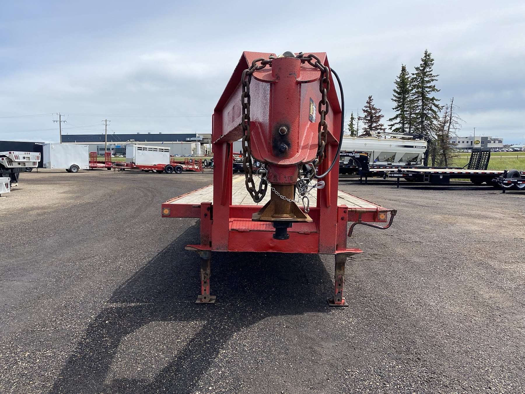 Used 2018 Trailtech 30' Gooseneck Trailer