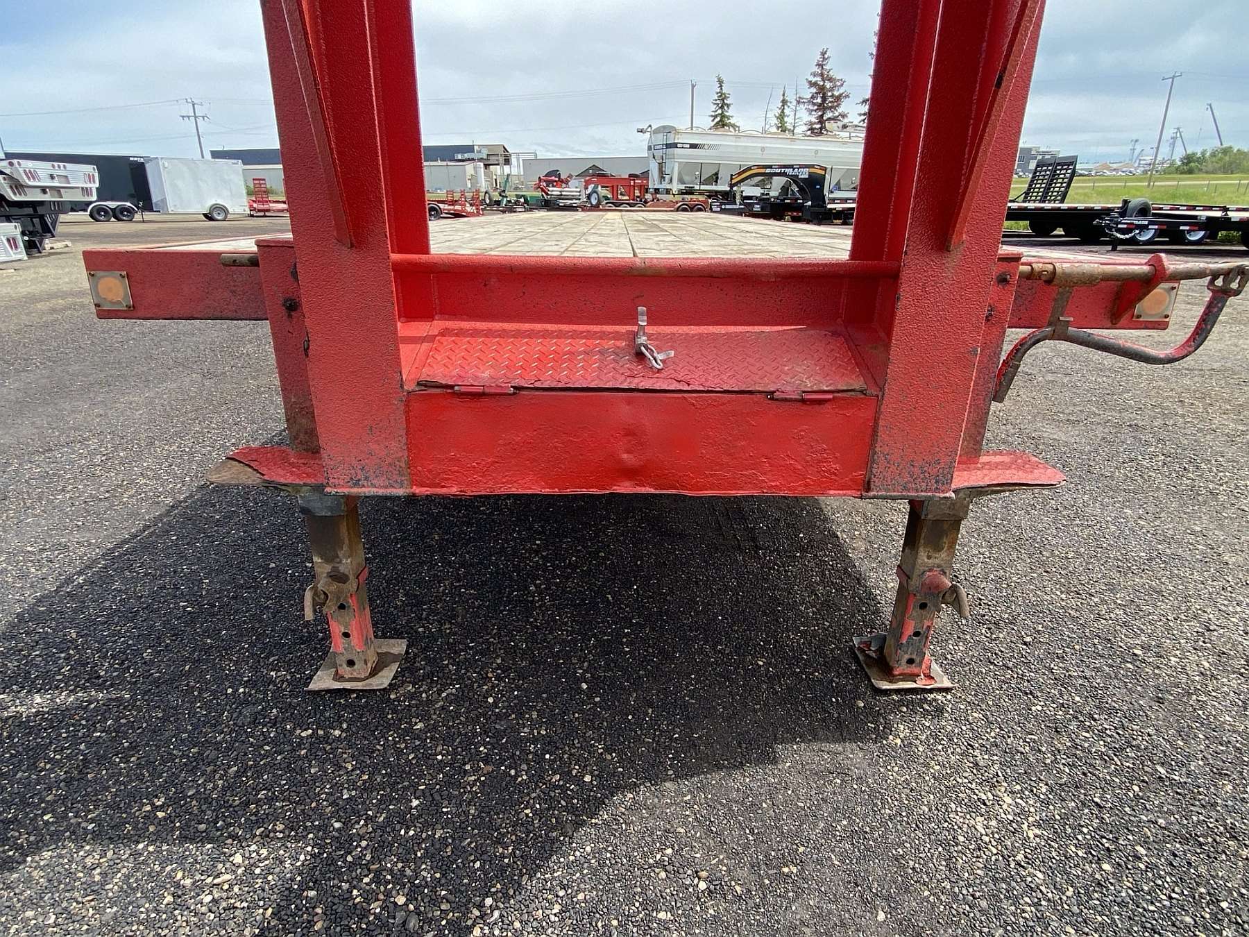 Used 2018 Trailtech 30' Gooseneck Trailer