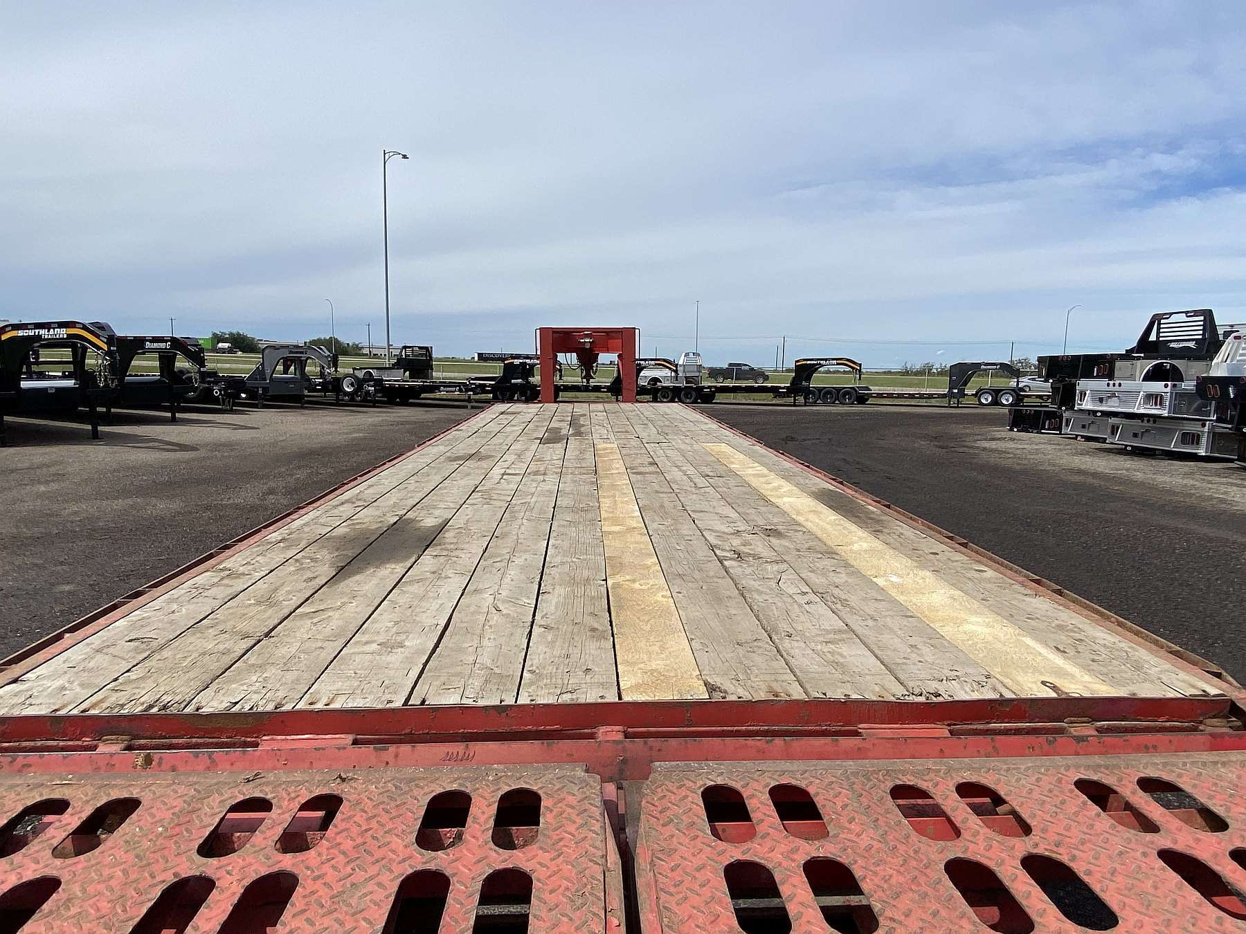 Used 2018 Trailtech 30' Gooseneck Trailer