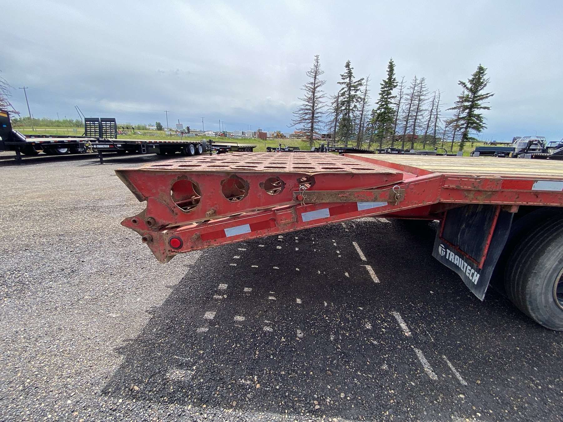 Used 2018 Trailtech 30' Gooseneck Trailer