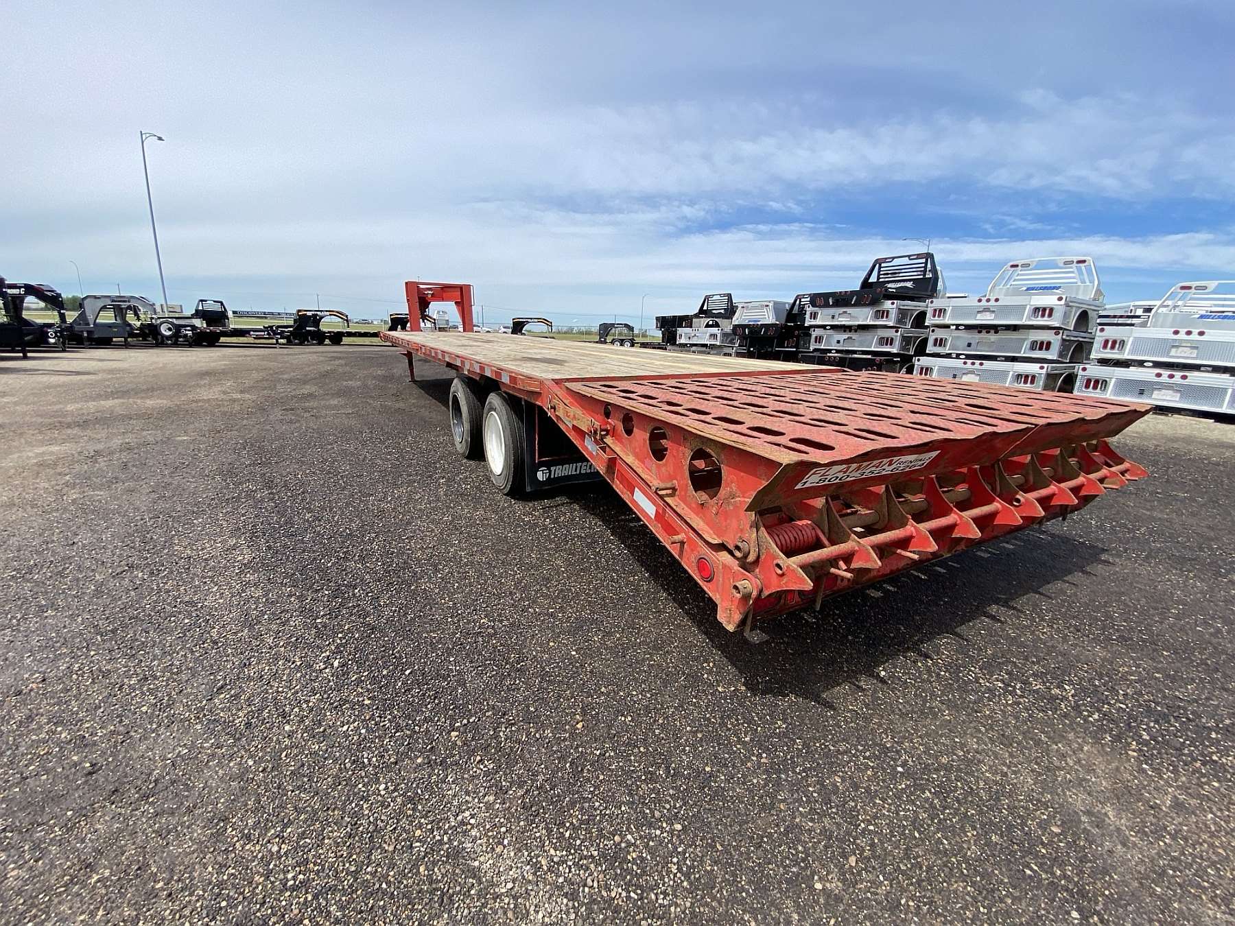 Used 2018 Trailtech 30' Gooseneck Trailer