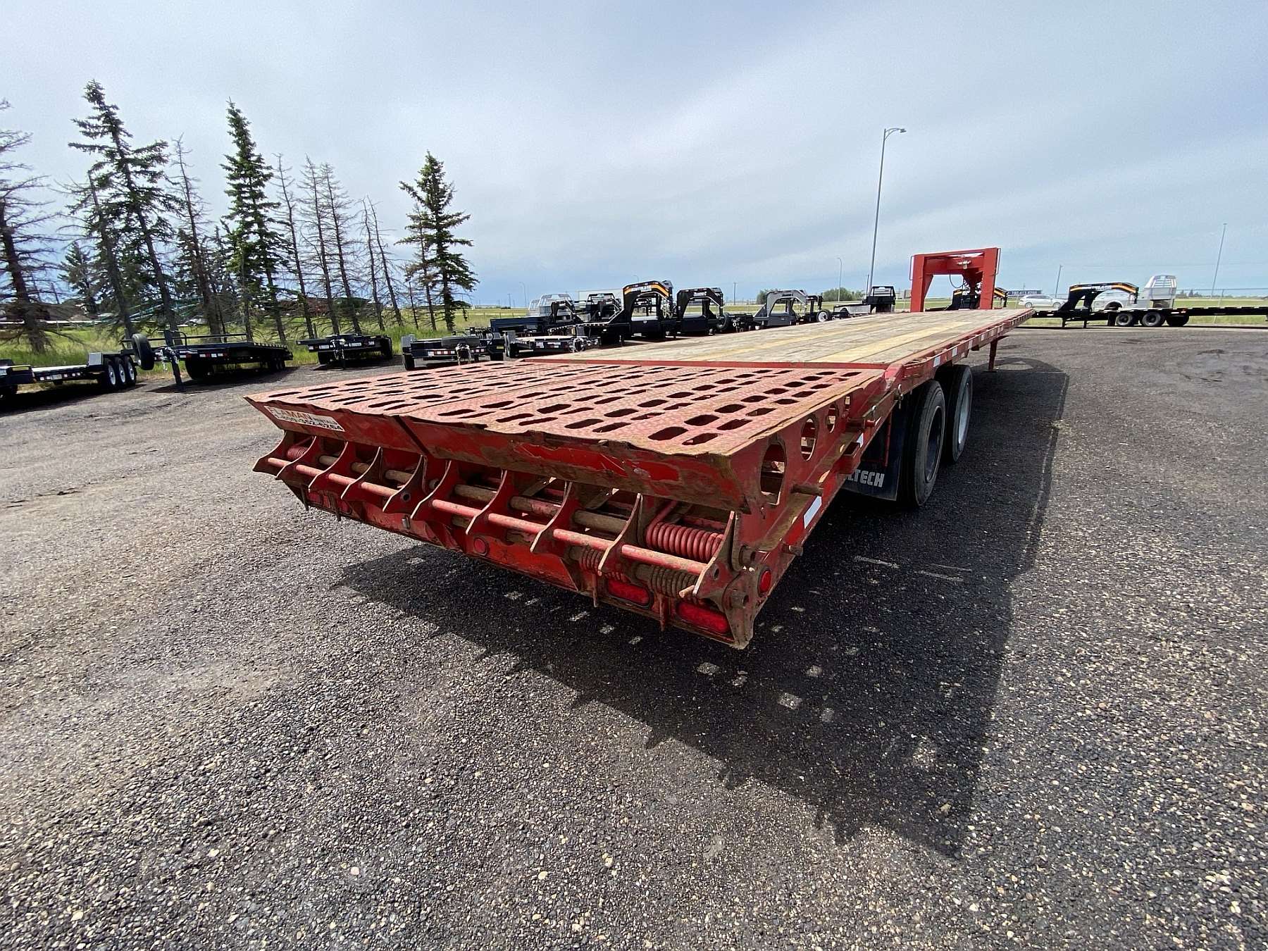 Used 2018 Trailtech 30' Gooseneck Trailer