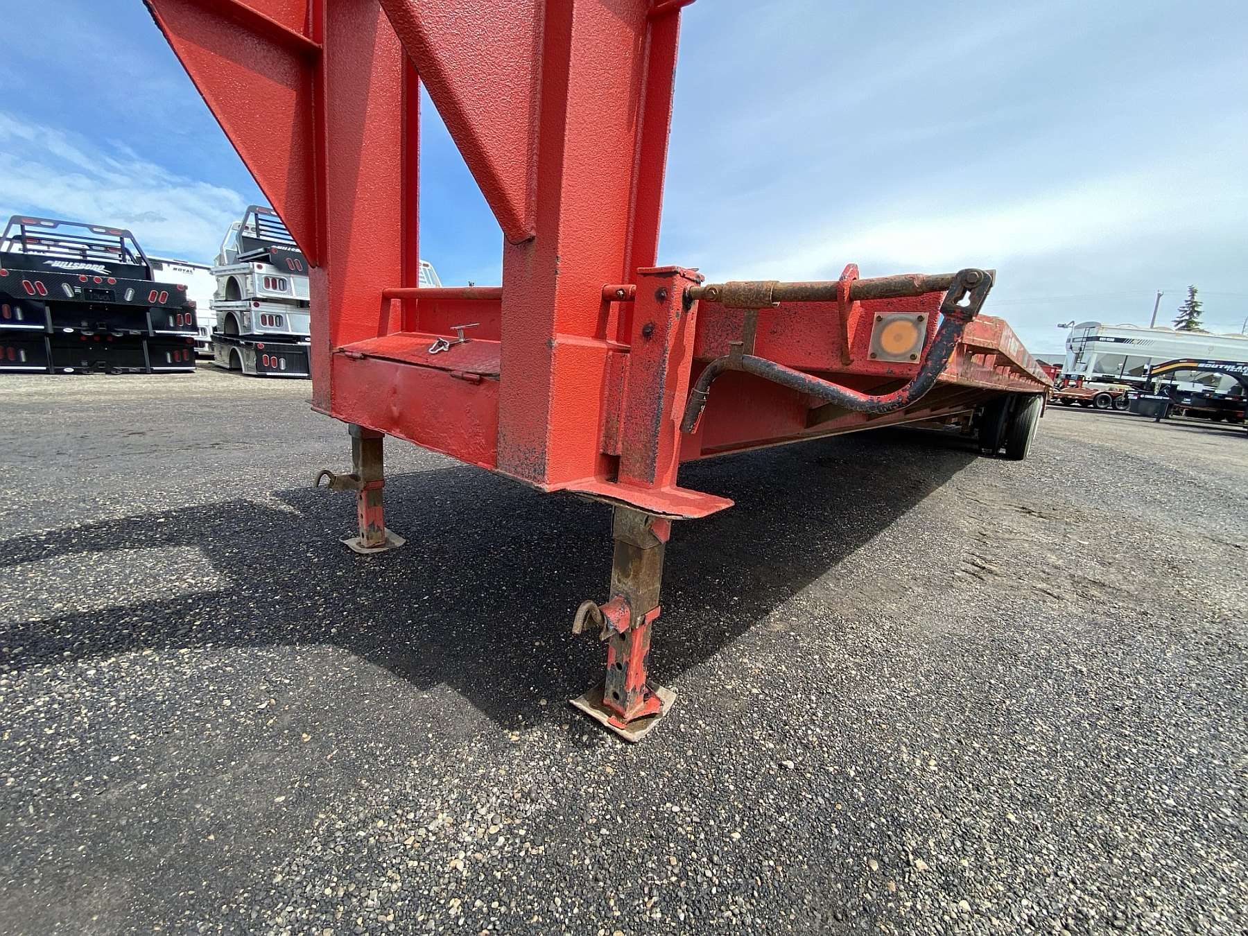Used 2018 Trailtech 30' Gooseneck Trailer