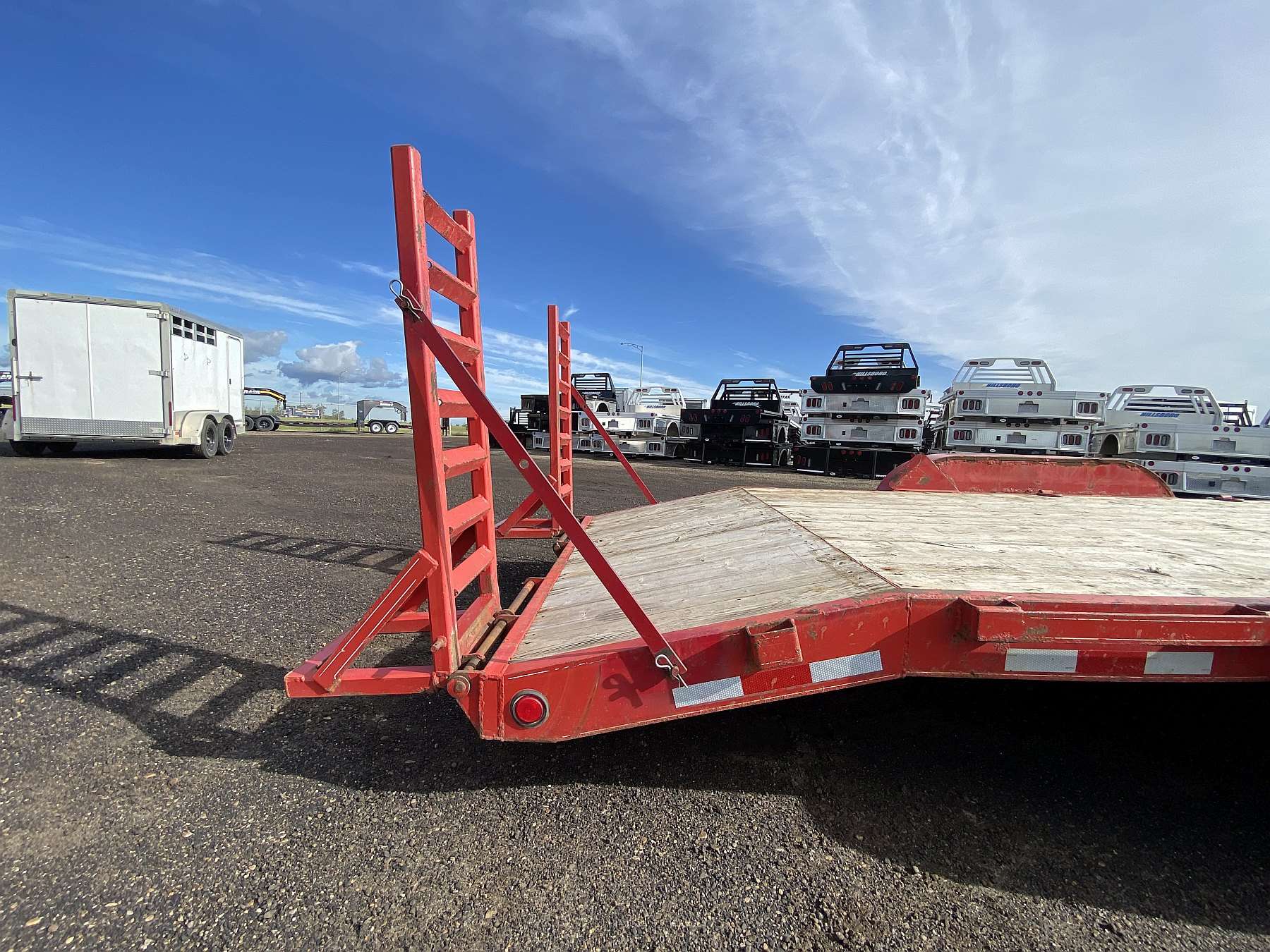 Used 2021 Trailtech CELR270 Flatdeck Trailer - 20'