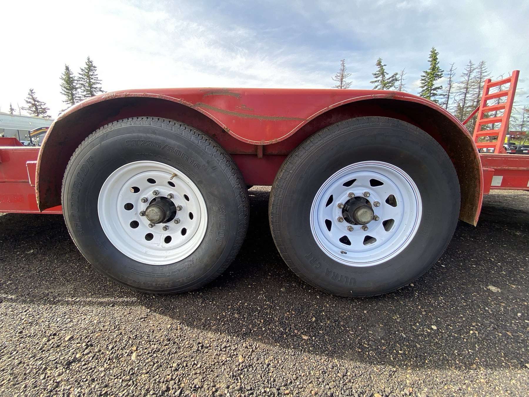 Used 2021 Trailtech CELR270 Flatdeck Trailer - 20'