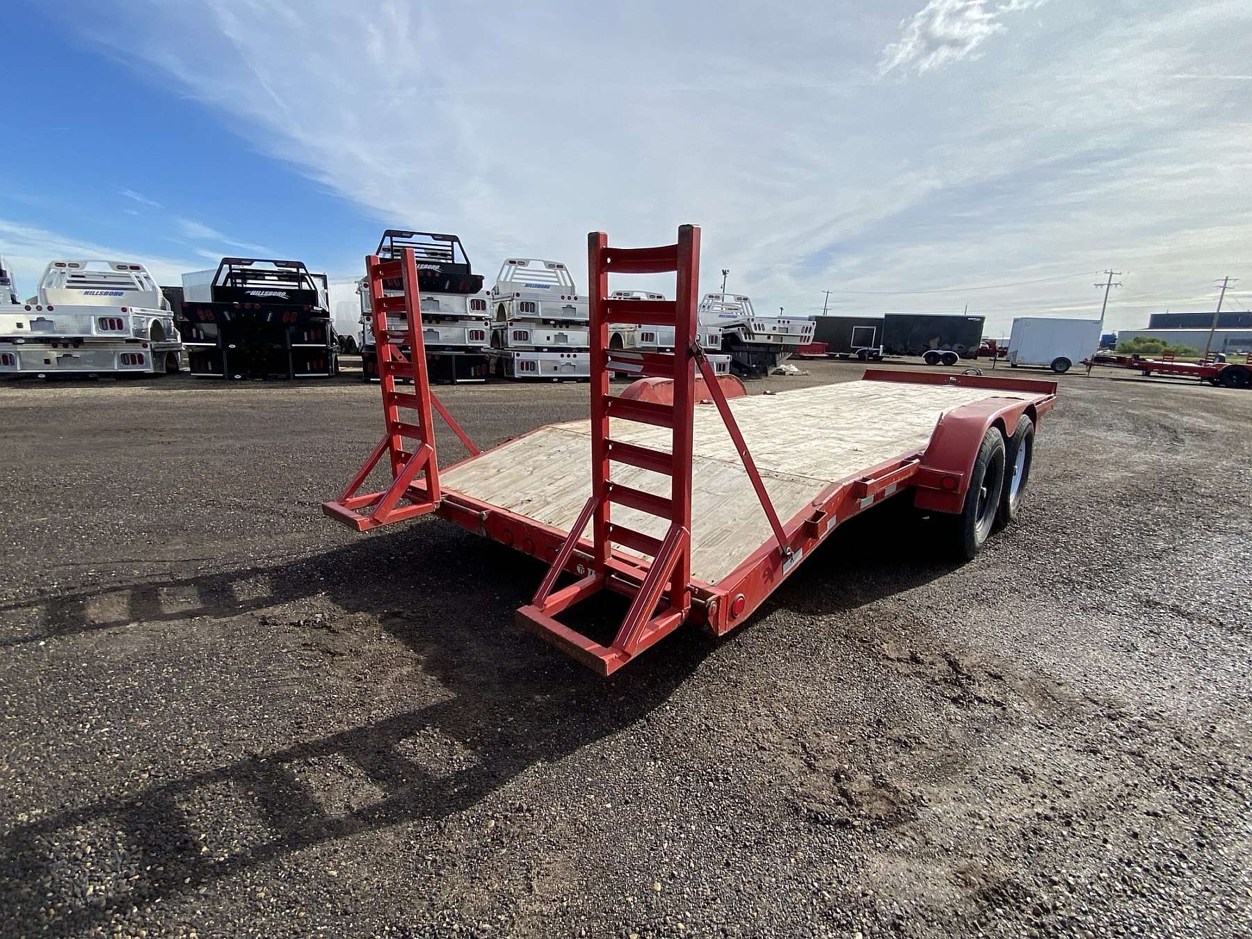 Used 2021 Trailtech CELR270 Flatdeck Trailer - 20'