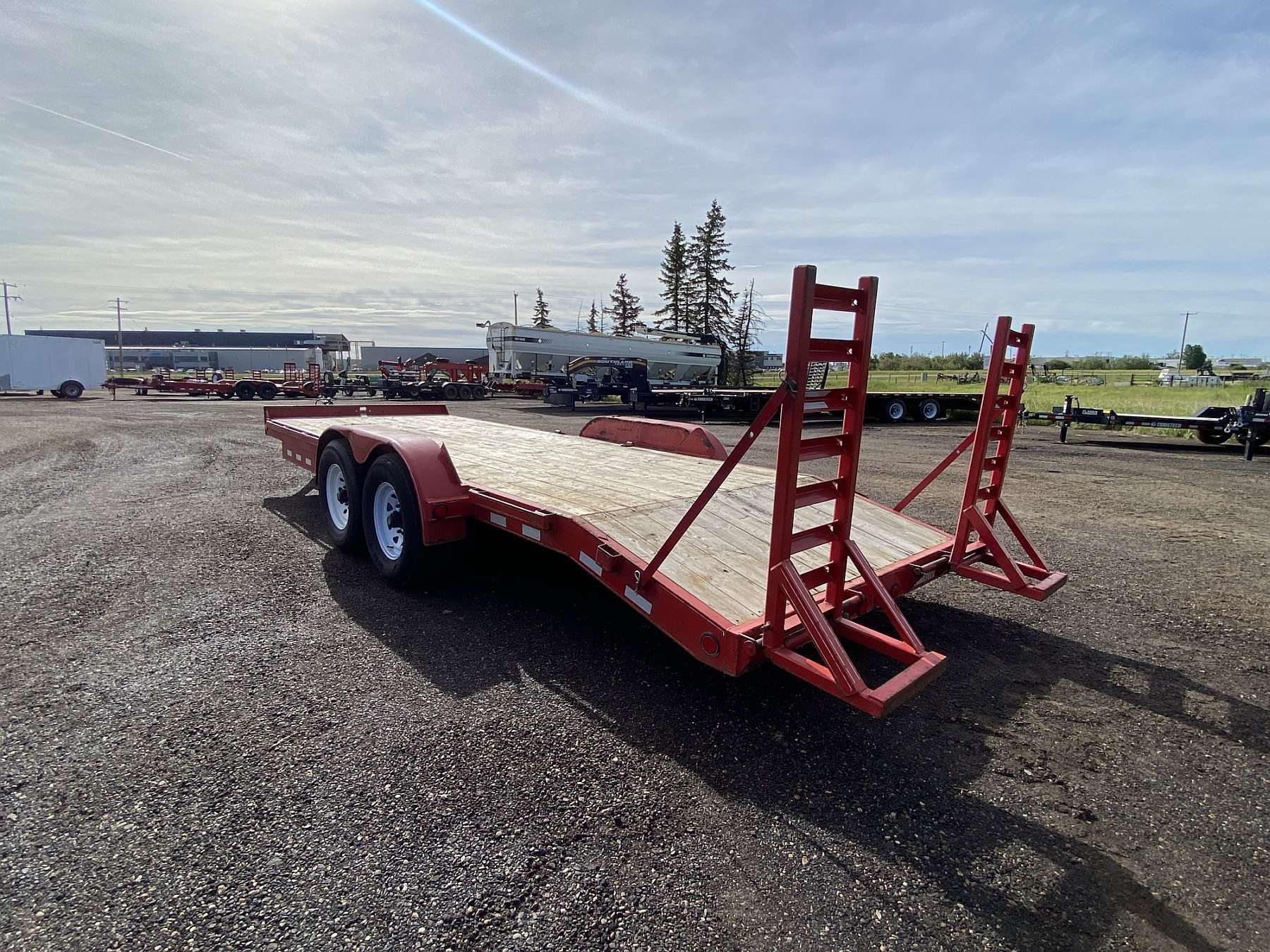 Used 2021 Trailtech CELR270 Flatdeck Trailer - 20'