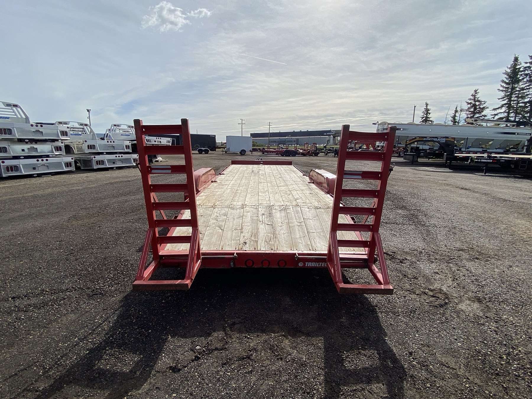 Used 2021 Trailtech CELR270 Flatdeck Trailer - 20'