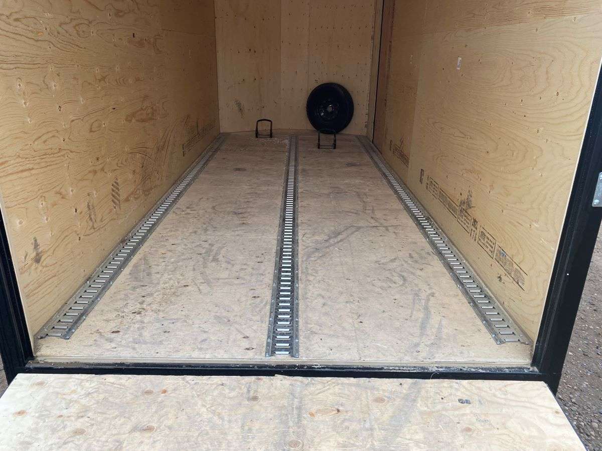 Used 2024 Royal 7'x18' Enclosed Trailer