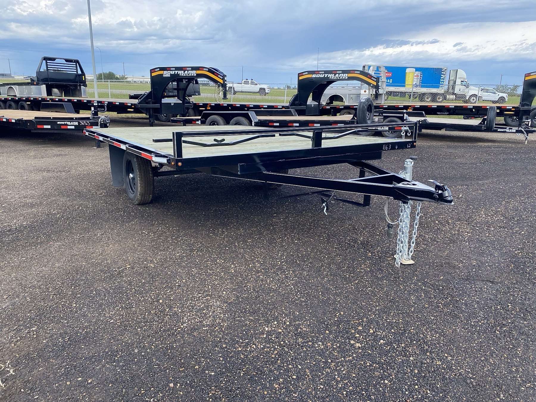 2022 Oasis 12' Deck Over Sled Trailer