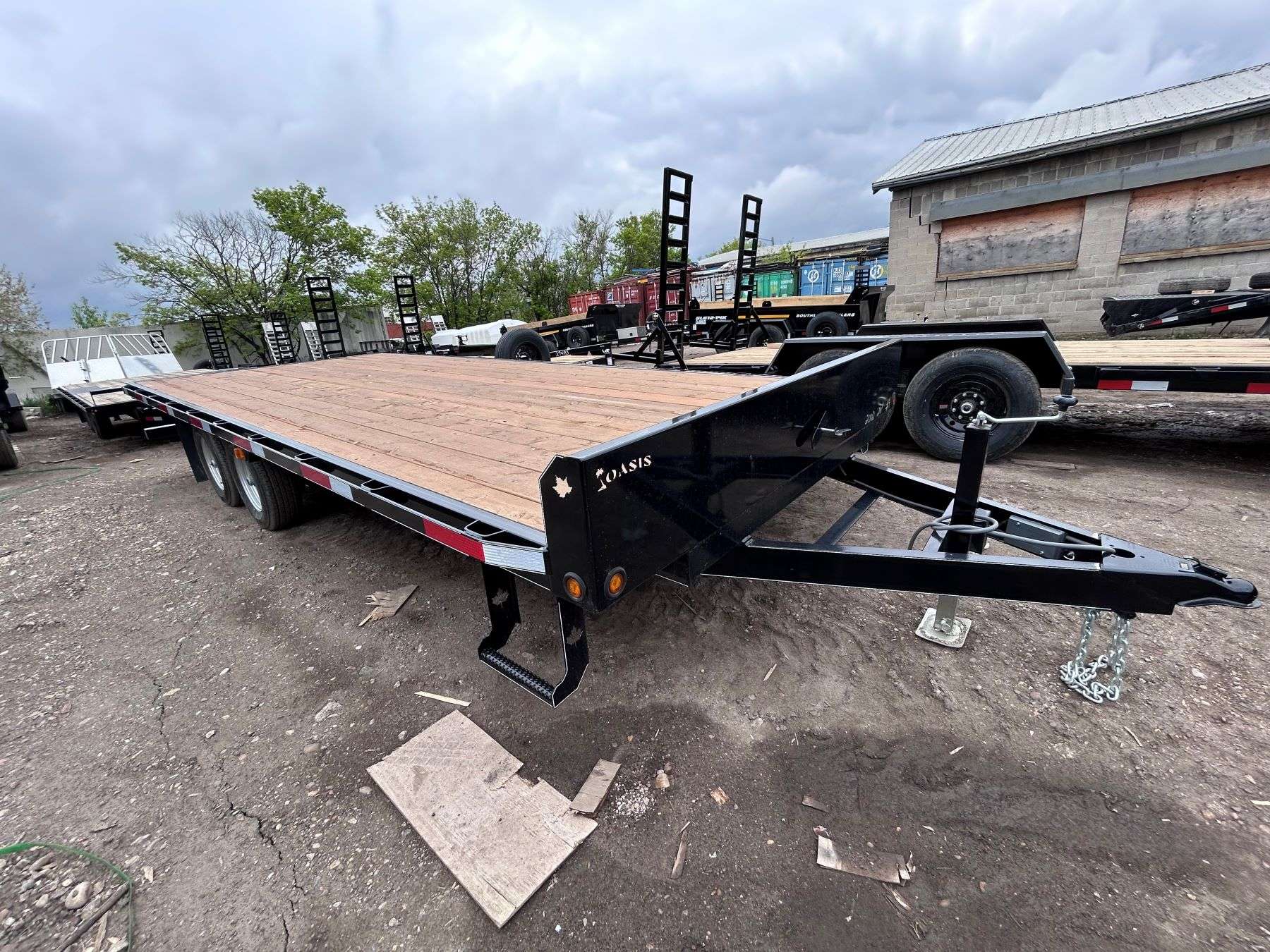 2024 Oasis 20' Highboy Flat Deck Trailer