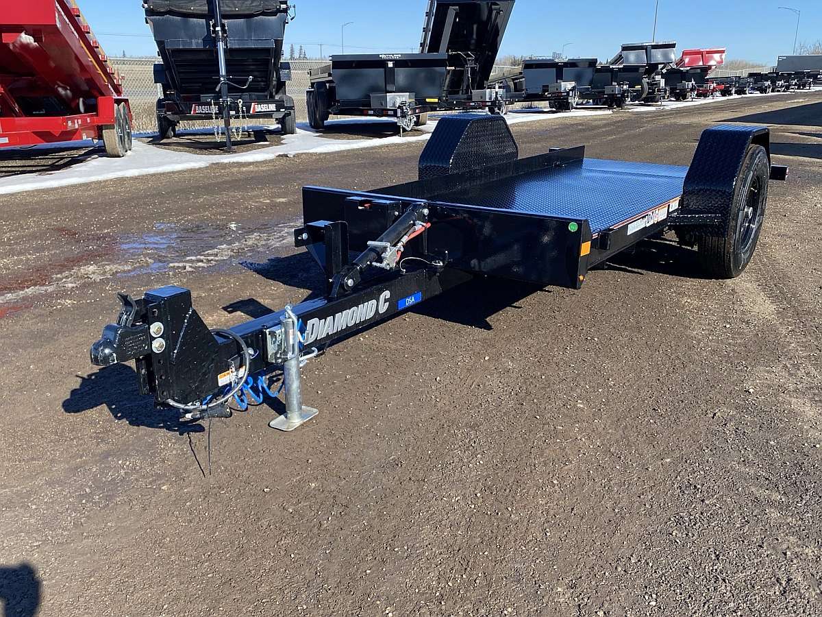 2025 Diamond C 12' Hydraulically Dampened Tilt Trailer