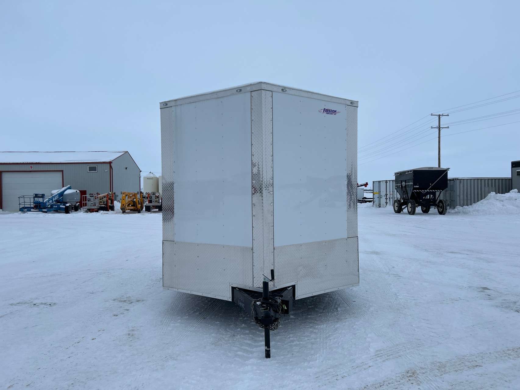 2025 Freedom 8'6" x 12' + V-Nose Enclosed