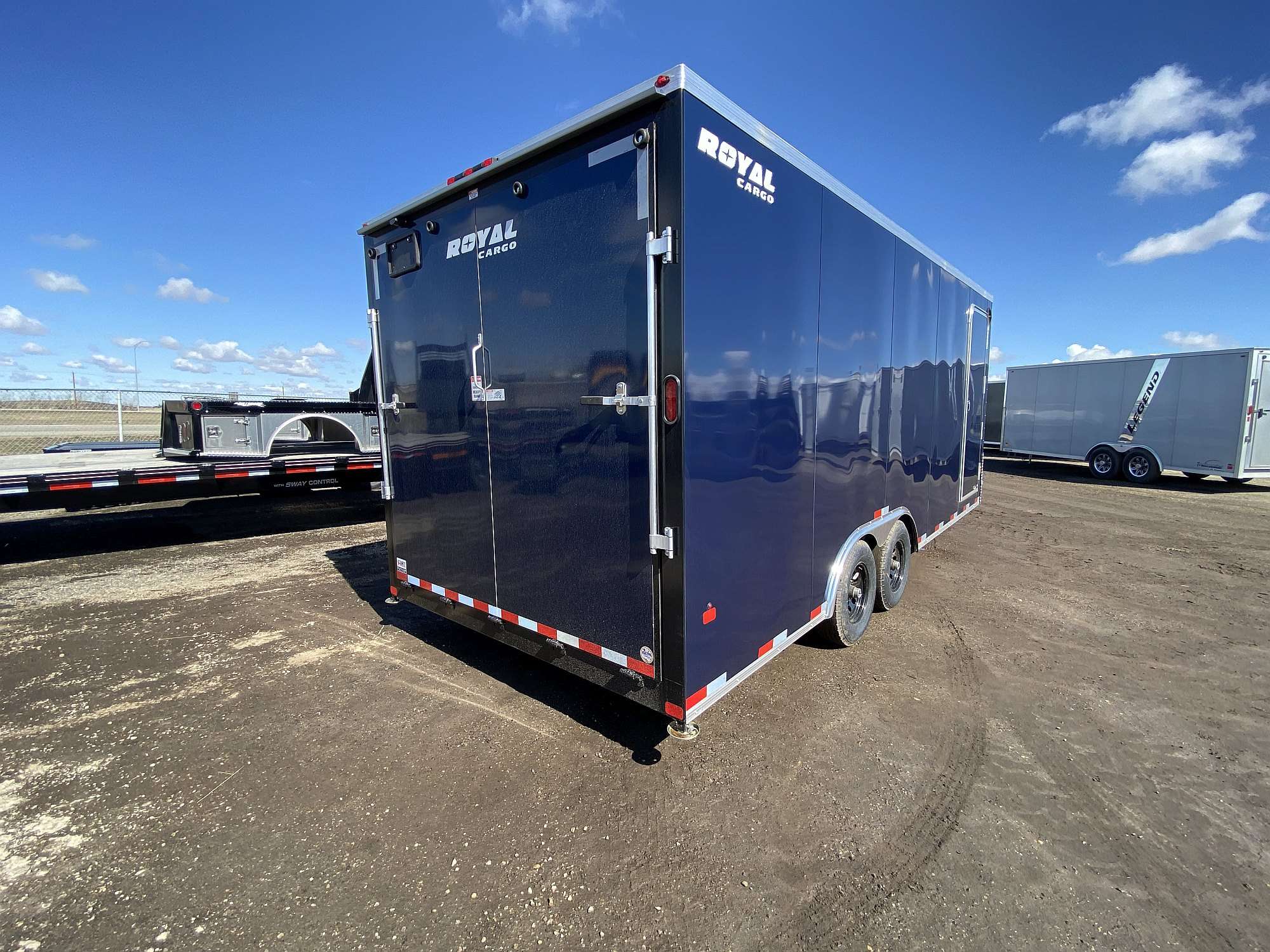 2025 Royal 8'x20' Enclosed Flat Front Cargo Trailer
