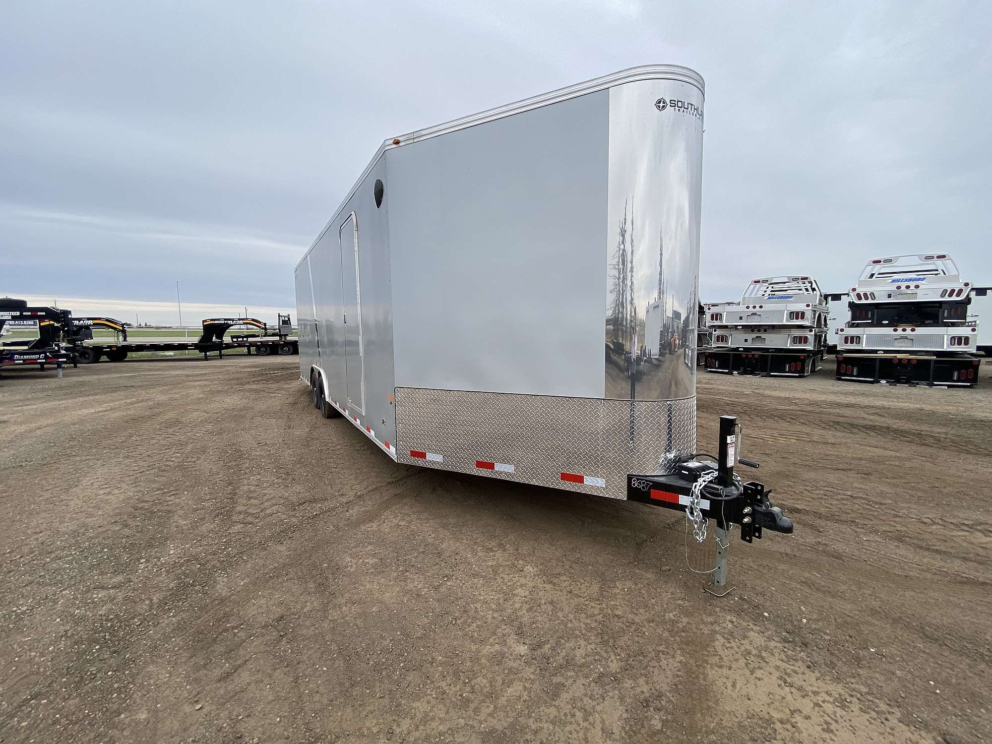 2025 Royal 8'x24' + 4' Enclosed Sled Trailer