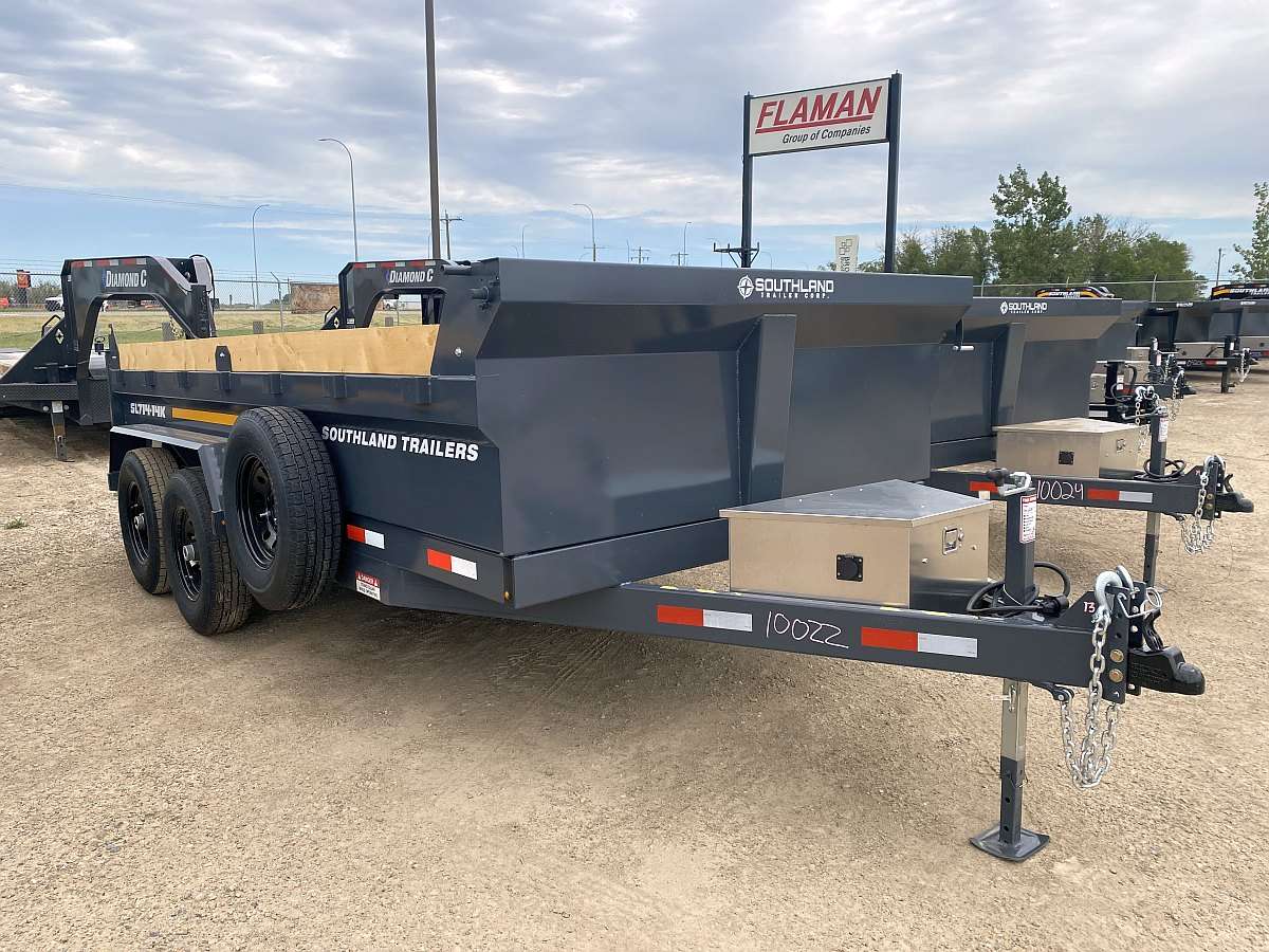 2025 Southland 7'x14' -14k Dump Trailer