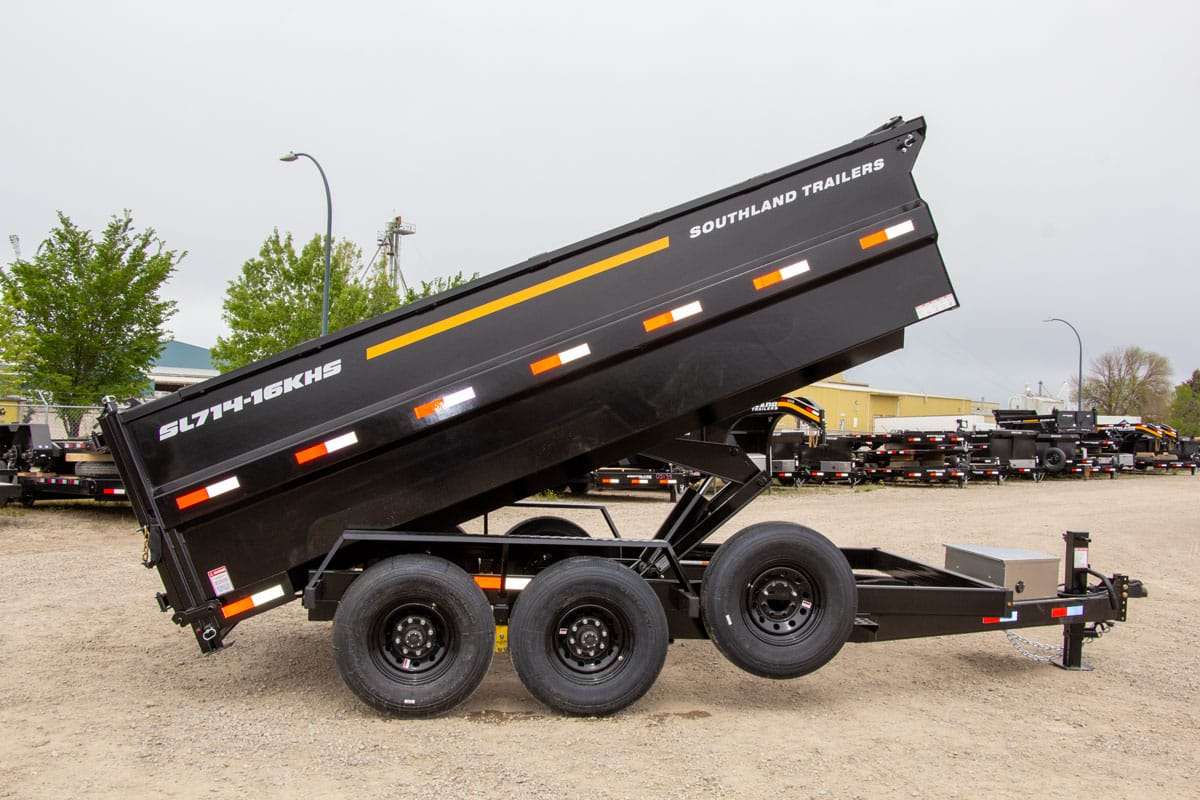 2025 Southland 7'x14' -16K High Side Dump Trailer