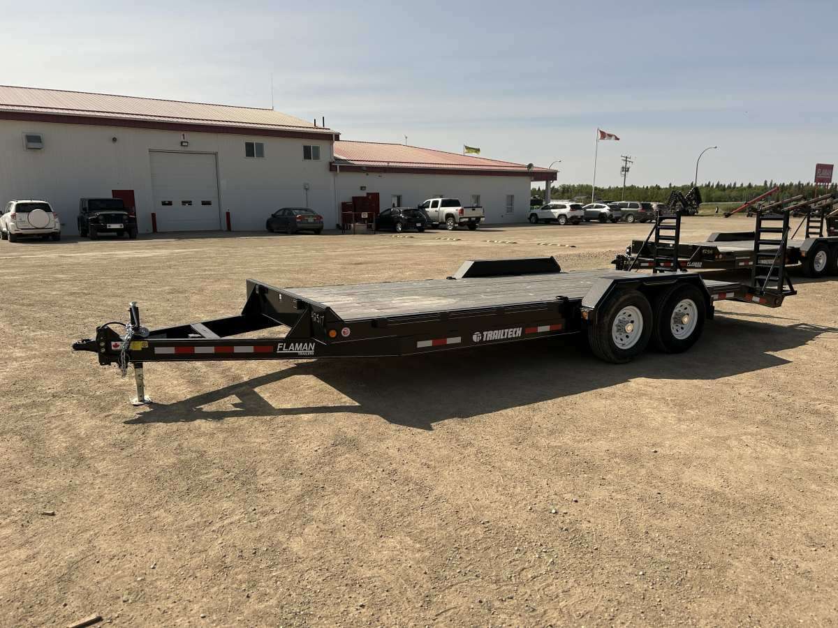 2025 Trailtech CELR 8'6" x 20' Beavertail Flat Deck