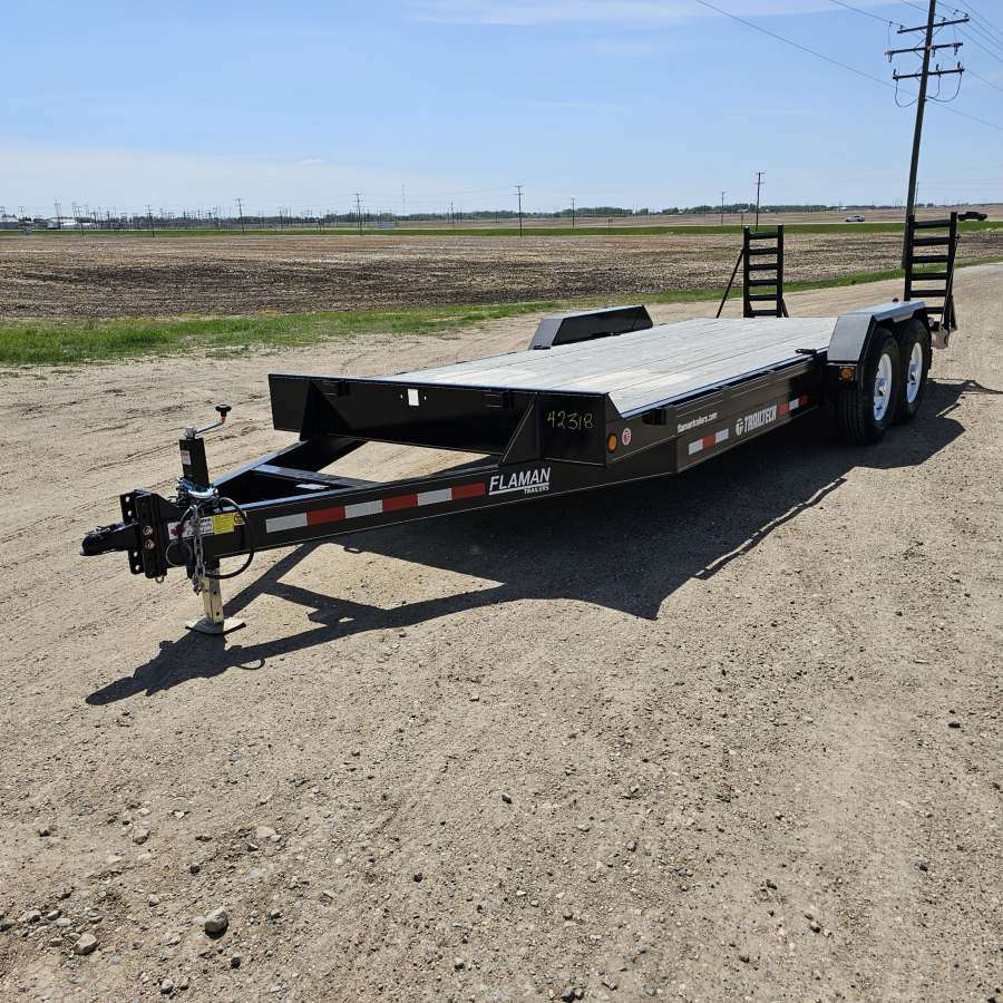 2025 Trailtech CELR 8'6" x 20' Beavertail Flat Deck