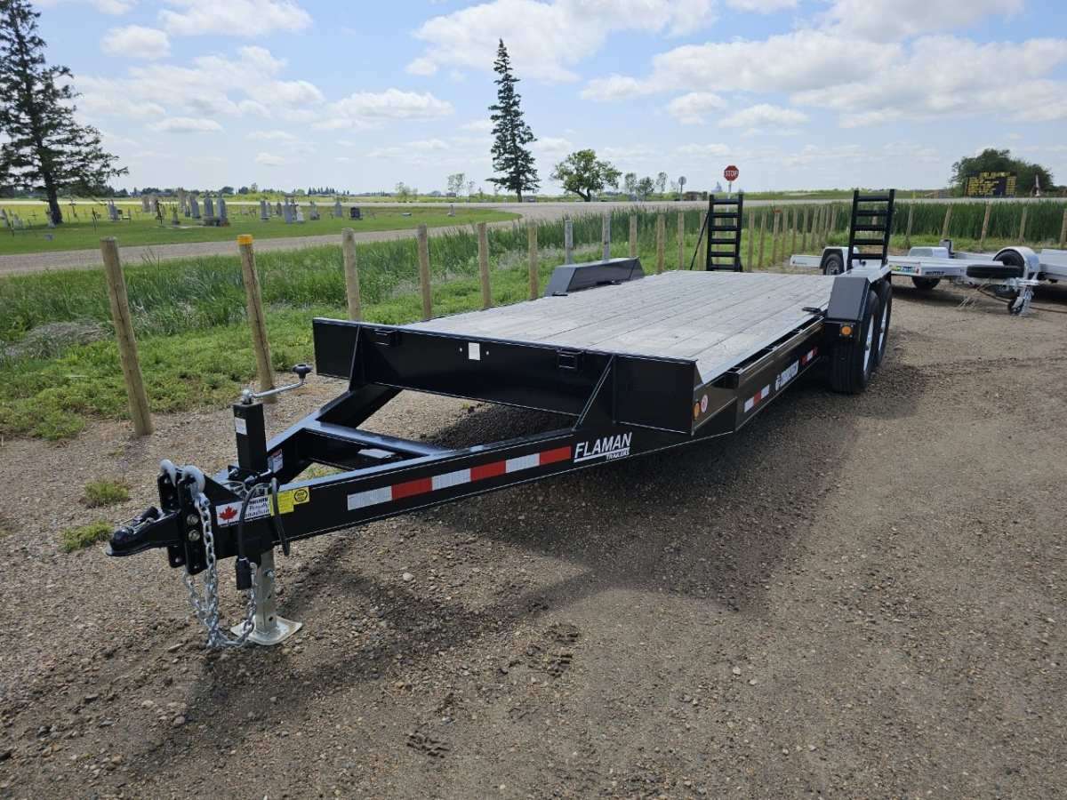 2025 Trailtech CELR 8'6" x 20' Beavertail Flat Deck