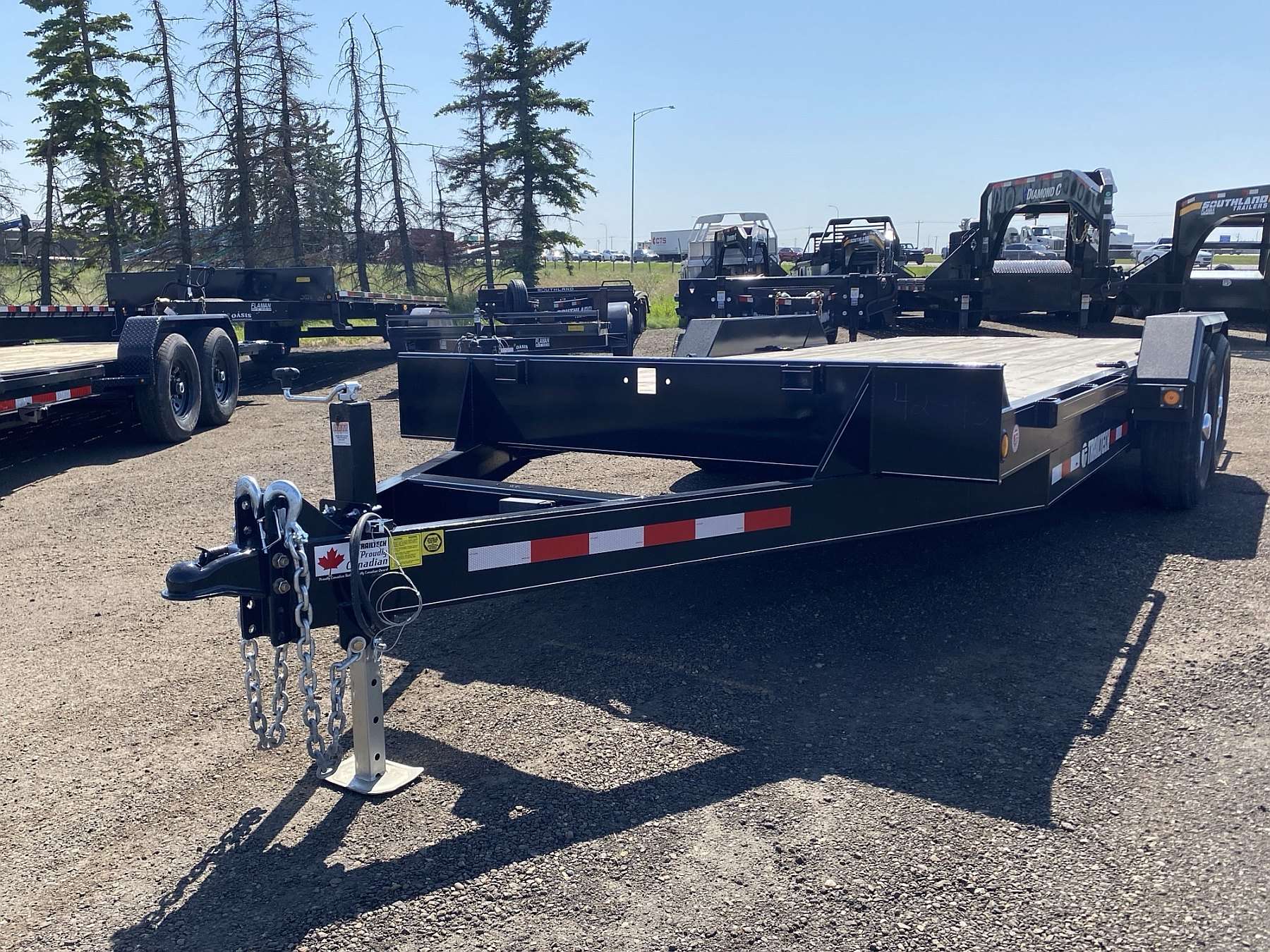 2025 Trailtech CELR270 Flatdeck Trailer - 18'