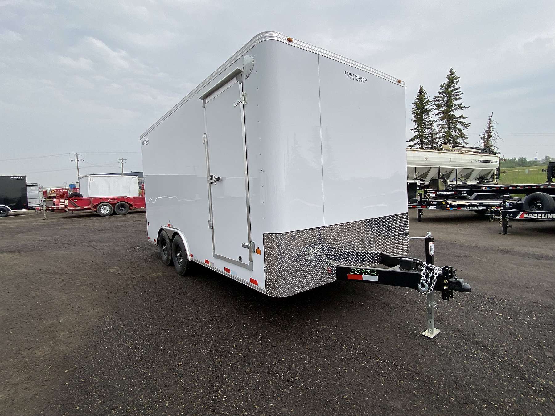2026 Royal 8'x16' Enclosed Flat Front Cargo Trailer