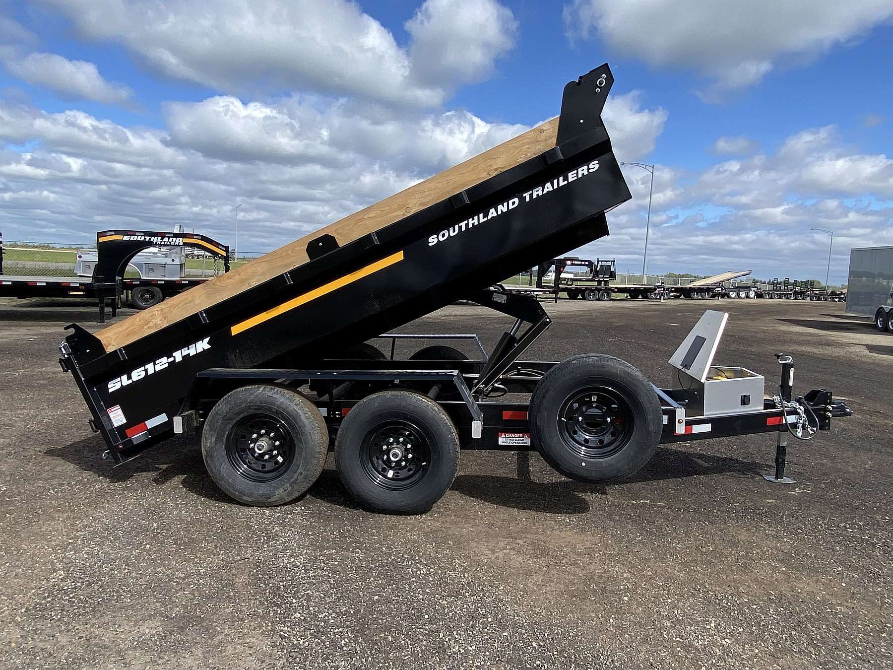 2026 Southland 6'x12' -14K Dump Trailer