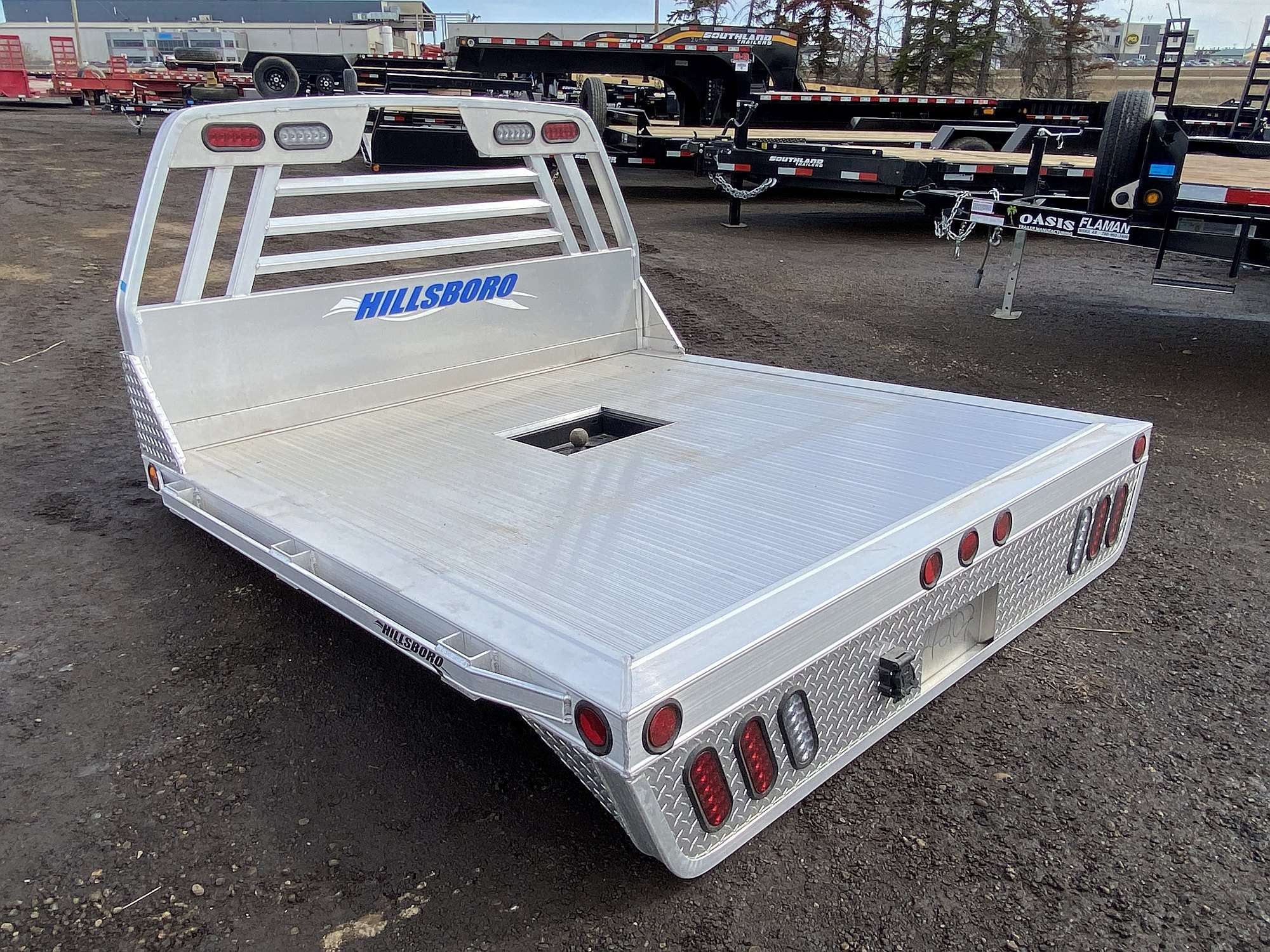 Hillsboro 2000 Series 7'x7' Aluminum Truck Deck