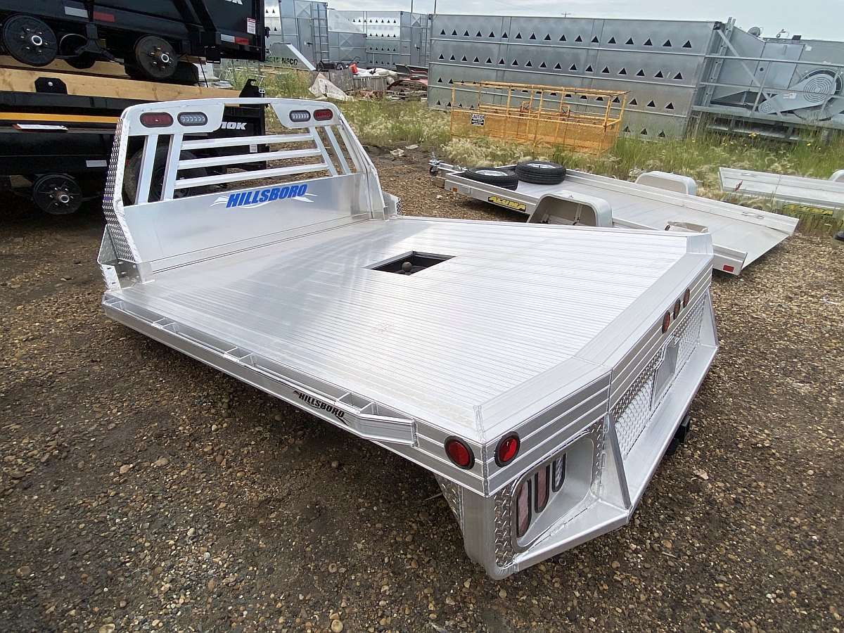 Hillsboro 2500 Series 8' x 9' Aluminum Truck Bed