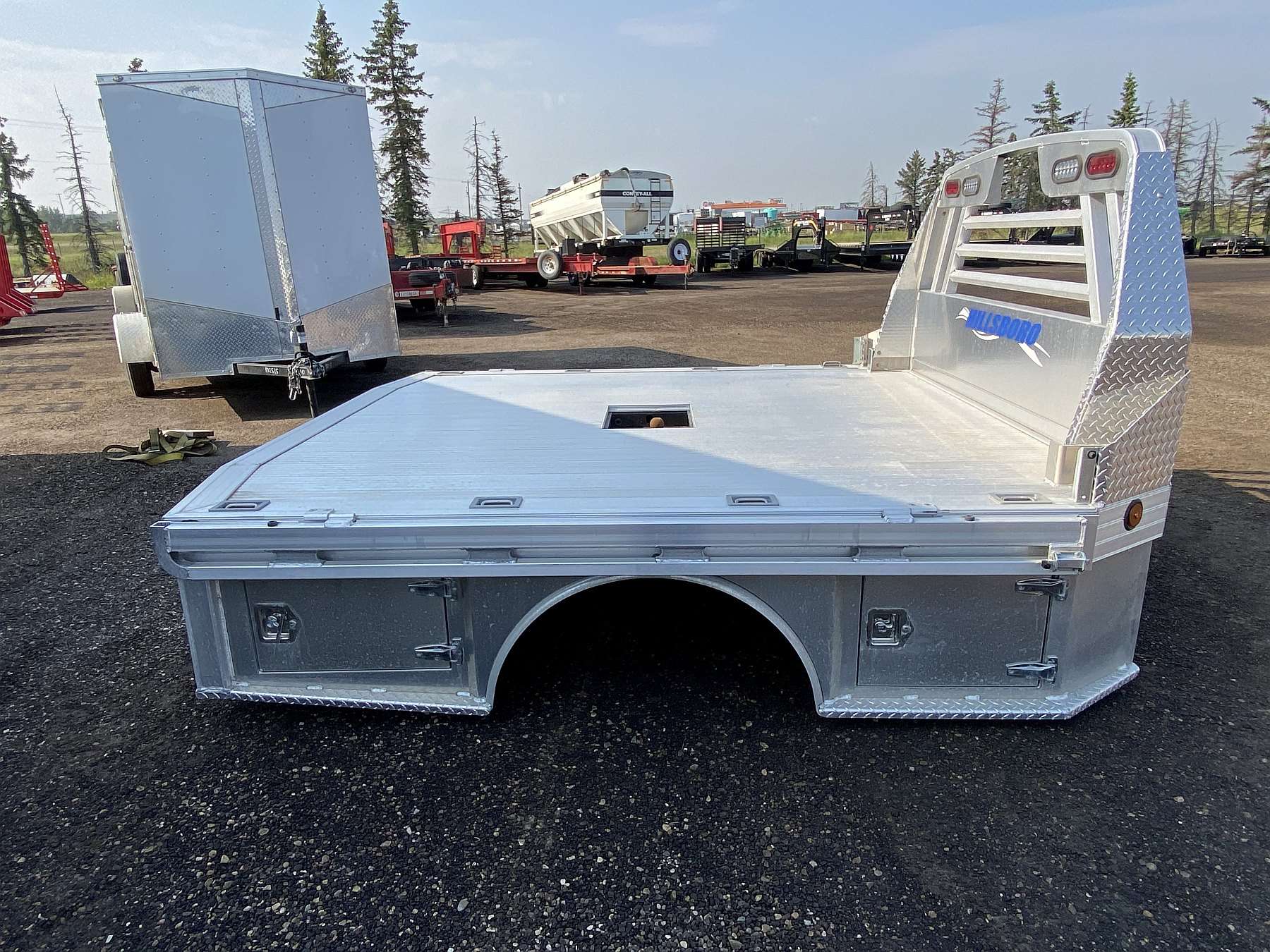 Hillsboro 4000 Series 8'x9' Aluminum Truck Deck